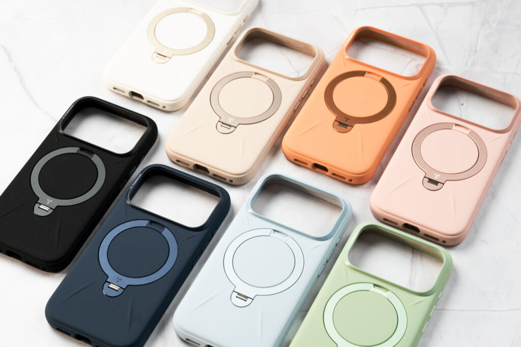 Ostand Spin Silicone 手機殼