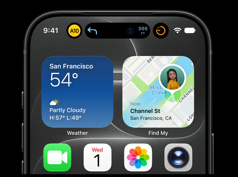 iPhone 18 Pro 縮小版動態島與即時動態